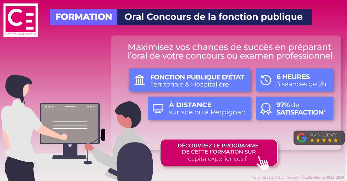 Exemple Question Oral Concours Fonction Publique Préparation concours de la fonction publique – Capital Expériences